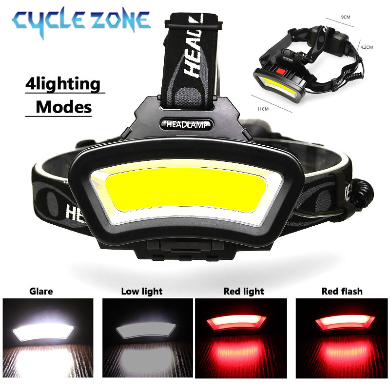 Outdoor Adventure Zone - COB LED Scheinwerfer USB Aufladbare Rot