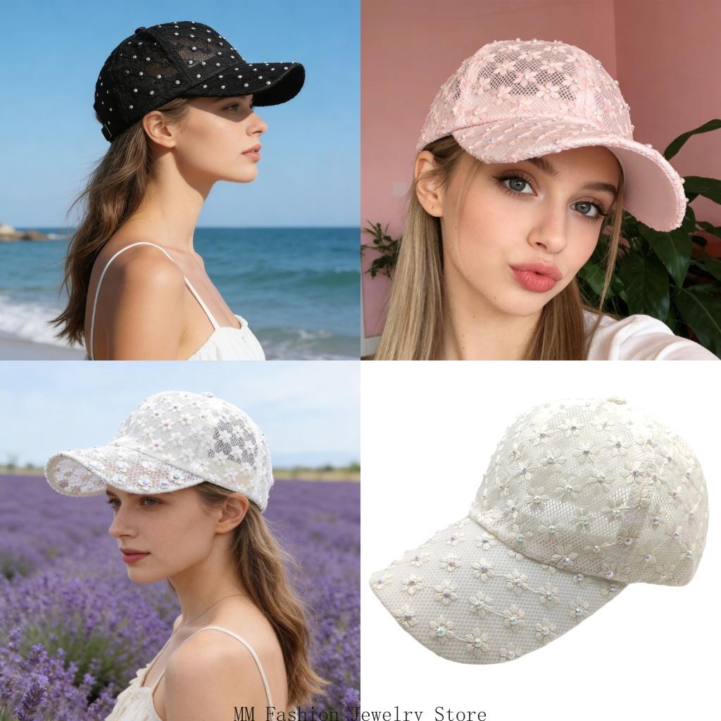 Outdoor Adventure Outfit - Mehrzweck-Baseballmütze mit Blumendruck, stilvoll und funktional,