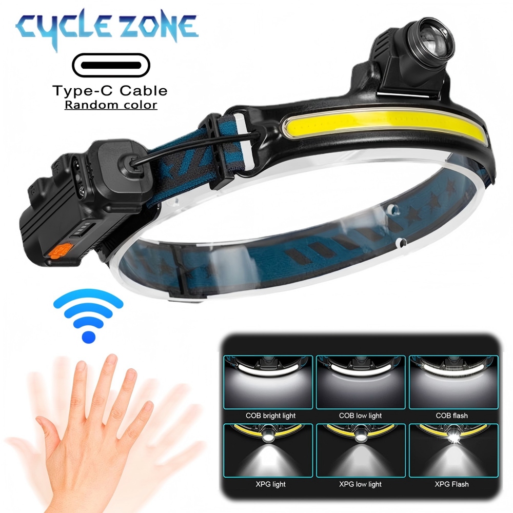 Outdoor Adventure Zone - Leistungsstarke LED Sensor Scheinwerfer Zoom COB