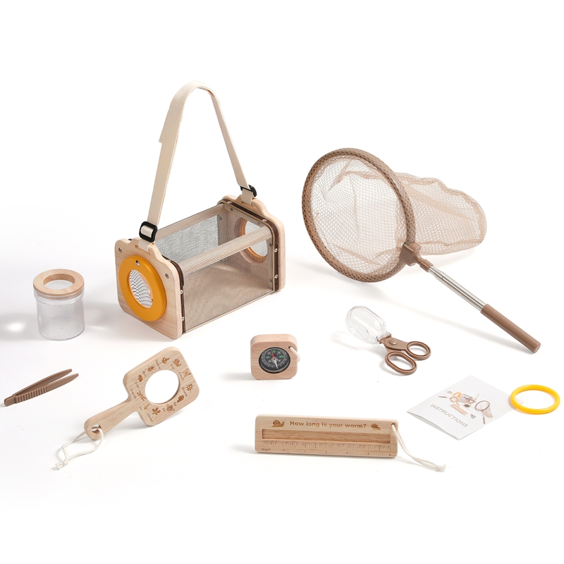Outdoor Adventure Kit For Kids - Kinder Outdoor Entdecker-Set Insekten- und Blätter-Erkundungsspielzeug