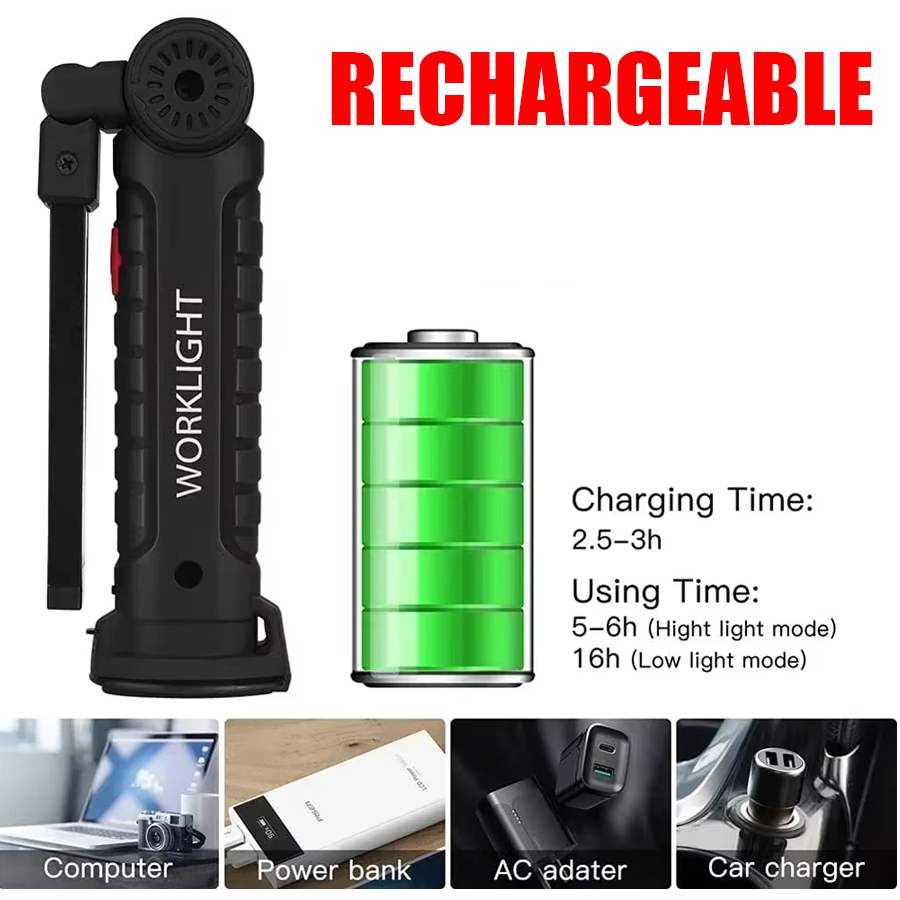 Tragbare LED-Taschenlampe mit  – Outdoor Adventure Trips Bewertung und Preis
