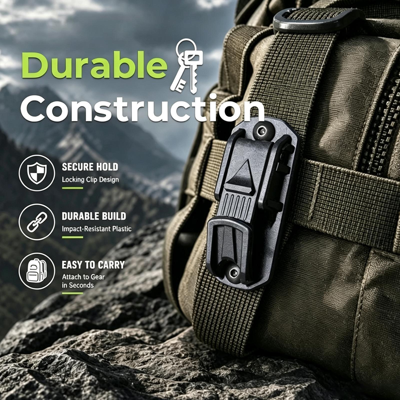 Gürtelclips, robuste Rucksack- – Outdoor Adventure Backpack Bewertung und Preis