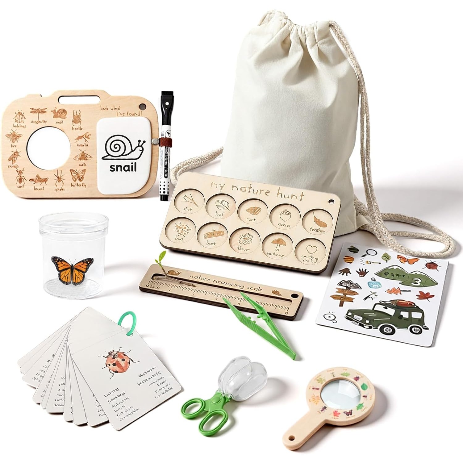Insektenfänger-Set für Kinder  – Outdoor Adventure Kit For Kids Bewertung und Preis