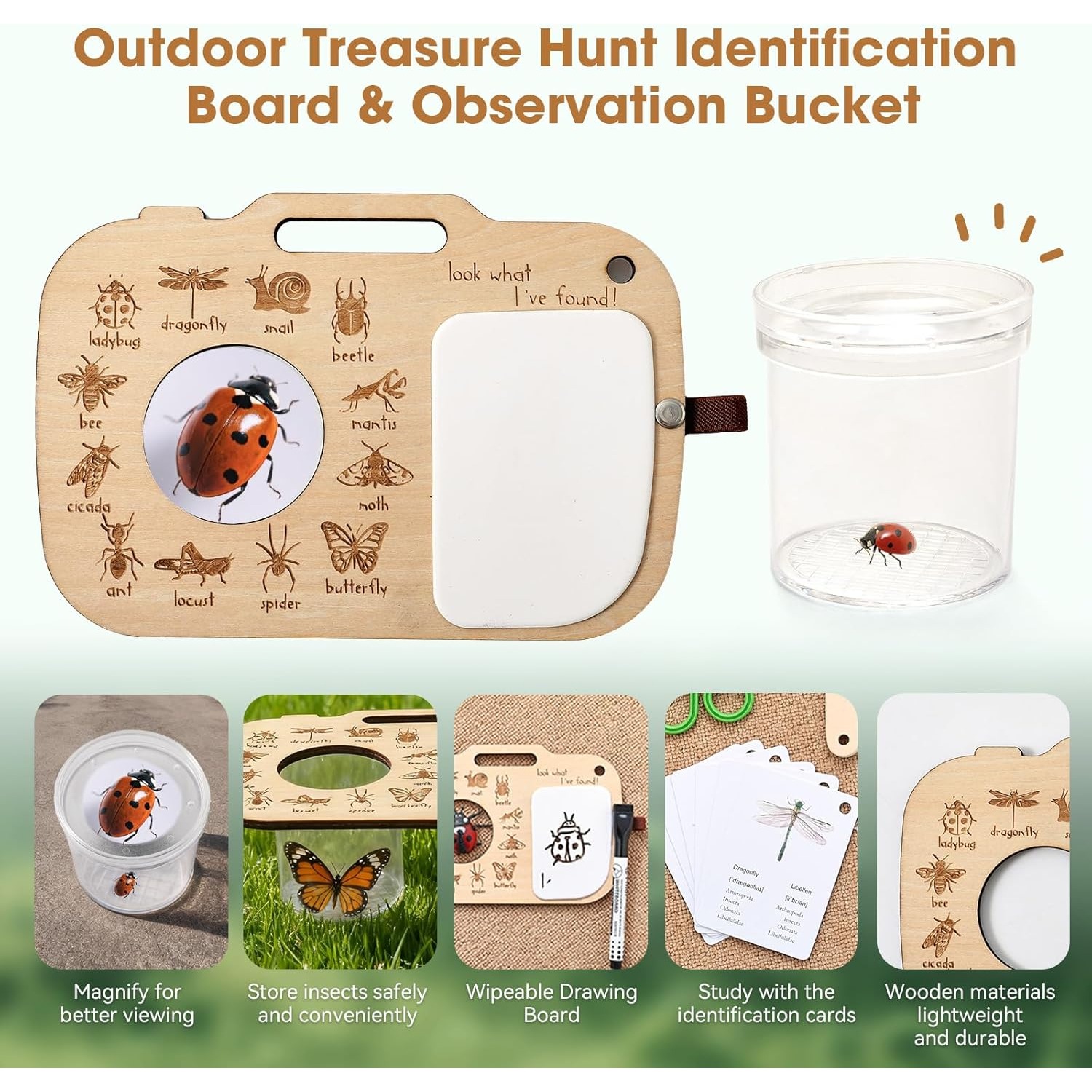 Insektenfänger-Set für Kinder  – Outdoor Adventure Kit For Kids Bewertung und Preis