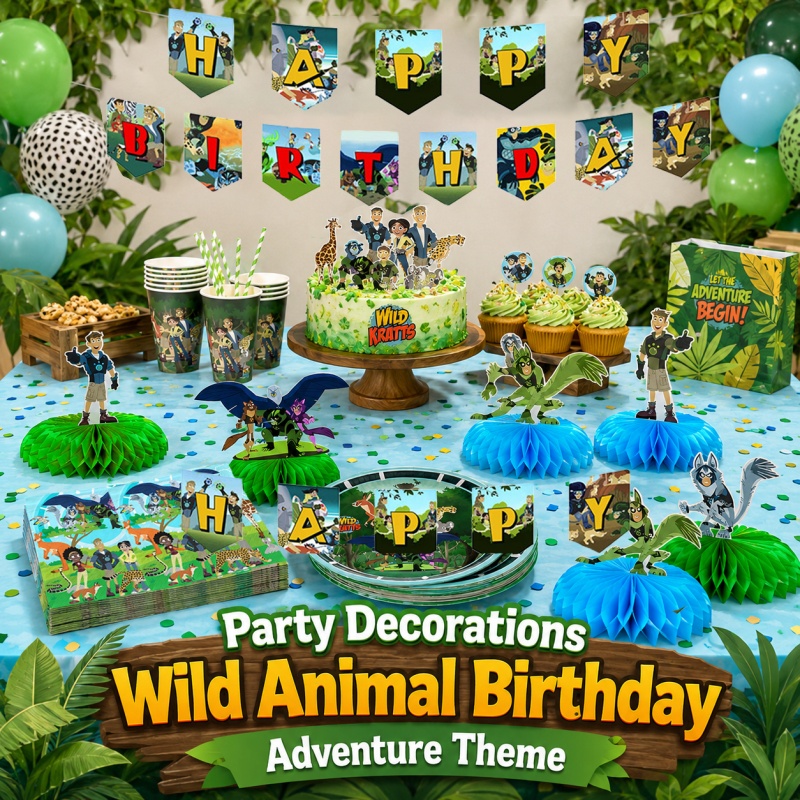 Wild Kratts Geburtstags-Pickni – Outdoor Adventure Birthday Party Bewertung und Preis